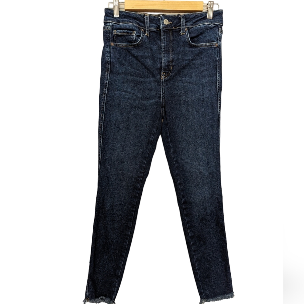 WE‎ THE FREE Skinny Frayed Hem Ankle Jeans Size 29 Free People
